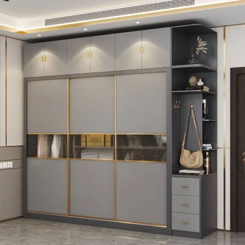 Quiet Sliding Door Wardrobes Orgnizer Drawers Modern Bedroom Wardrobe Clothes Display Stylish Armadio Guardaroba Furniture
Quiet Sliding Door Wardrobes Orgnizer Drawers Modern Bedroom Wardrobe Clothes Display Stylish Armadio Guardaroba Furniture