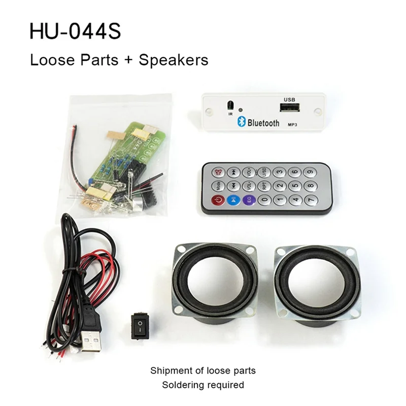 Exquisite-DIY Bluetooth Speaker Kit Electronics DIY Soldering Project Kit Teaching Practice Bluetooth Stereo Speaker
Exquisite-DIY Bluetooth Speaker Kit Electronics DIY Soldering Project Kit Teaching Practice Bluetooth Stereo Speaker