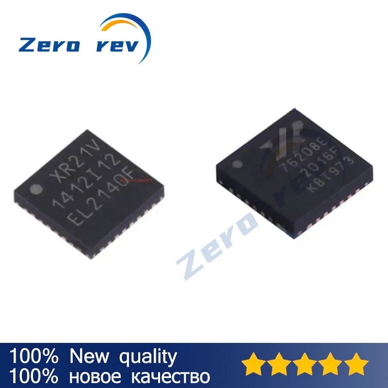 5 шт. 100% Новинка Φ XR21V1412I32 XR21V1412IL32TR-F XR22800 XR22800IL32TR-F 76205E QFN-32 76208E
5 шт. 100% Новинка Φ XR21V1412I32 XR21V1412IL32TR-F XR22800 XR22800IL32TR-F 76205E QFN-32 76208E