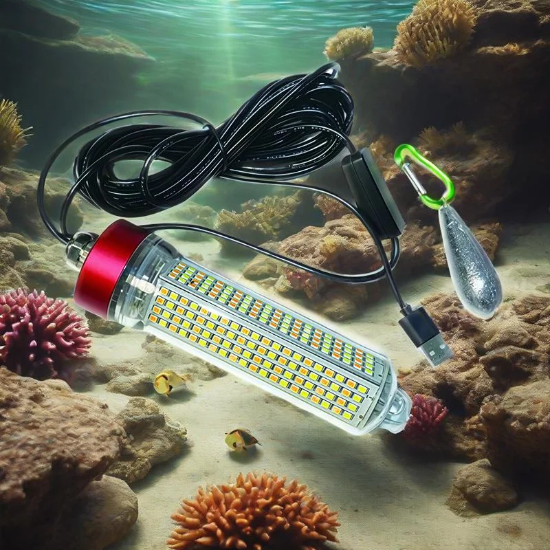 Dimmable Fishing Lamp 160w LED Fishing Light Waterproof Lures Fish Finder Lights Attracting Bait Submersible Underwater Fishing
Dimmable Fishing Lamp 160w LED Fishing Light Waterproof Lures Fish Finder Lights Attracting Bait Submersible Underwater Fishing