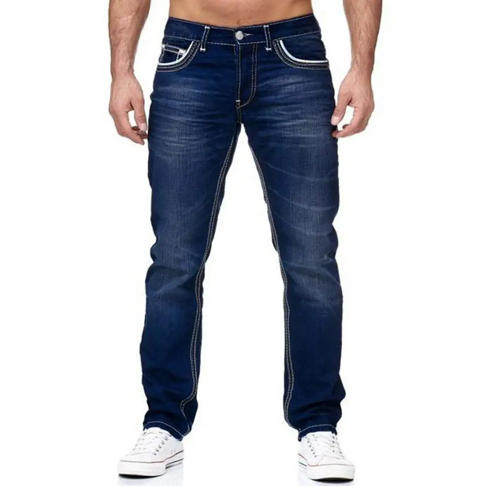 Men Jeans Straight Pants Spring Autmun Pockets Denim Casual Tousers Blue High quality Streetwear Jeans Men
Men Jeans Straight Pants Spring Autmun Pockets Denim Casual Tousers Blue High quality Streetwear Jeans Men