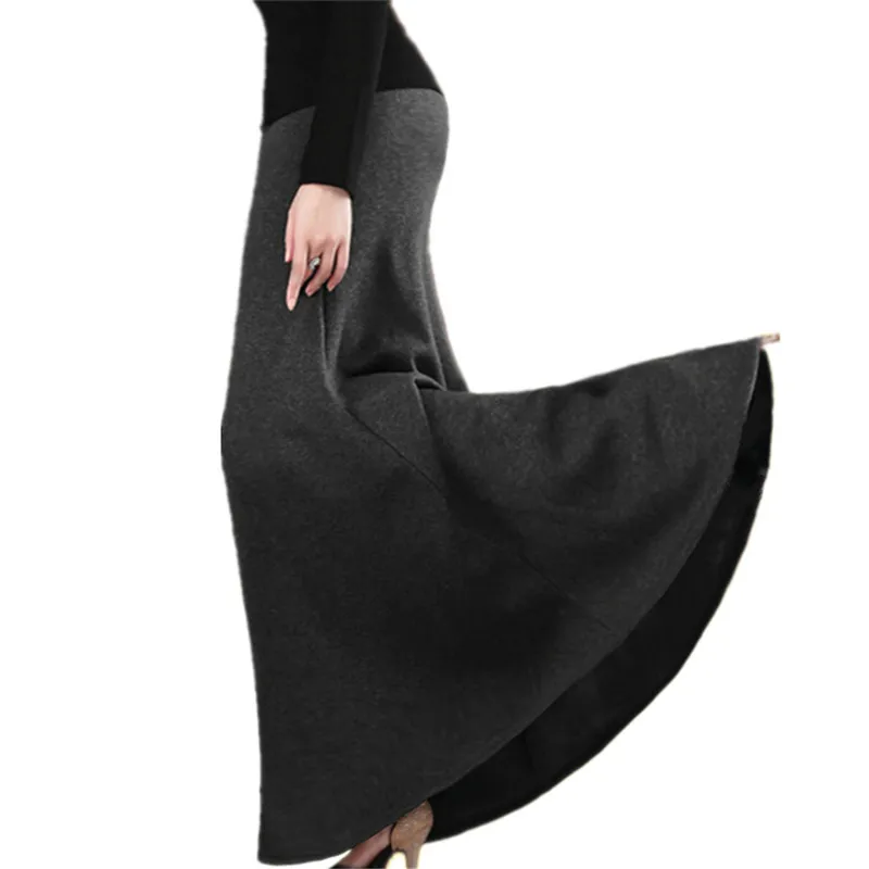 TIYIHAILEY-Women's Long Maxi Thick Fish Tail Skirt Elastic Waist, Fleeve Inside Warm Winter New Custom Made Black Grey Green
TIYIHAILEY-Women's Long Maxi Thick Fish Tail Skirt Elastic Waist, Fleeve Inside Warm Winter New Custom Made Black Grey Green