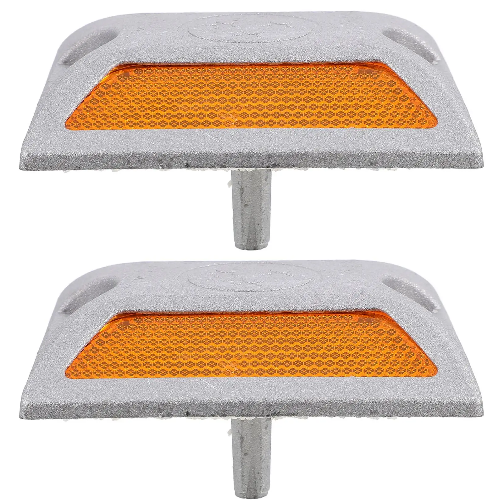 2pcs Reflective Aluminum Road Studs Driveway Markers Pavement Cat Eye Reflectors Night Accessories Garden
2pcs Reflective Aluminum Road Studs Driveway Markers Pavement Cat Eye Reflectors Night Accessories Garden