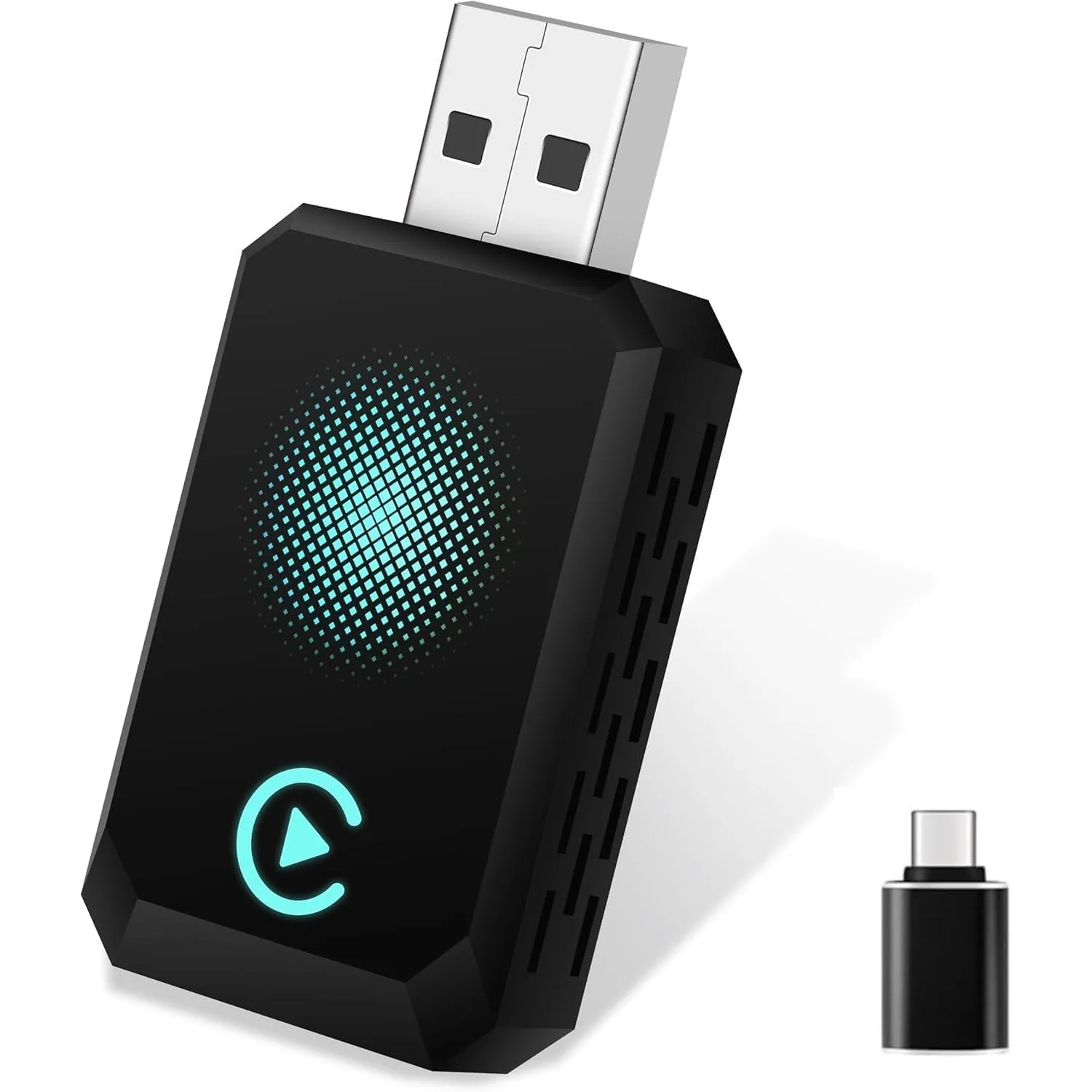 Беспроводной адаптер CarPlay, подключение Plug and Play для Type-C/USB, преобразует проводное подключение в беспроводное, совместим с большинством автомобилей, синего цвета.
Беспроводной адаптер CarPlay, подключение Plug and Play для Type-C/USB, преобразует проводное подключение в беспроводное, совместим с большинством автомобилей, синего цвета.