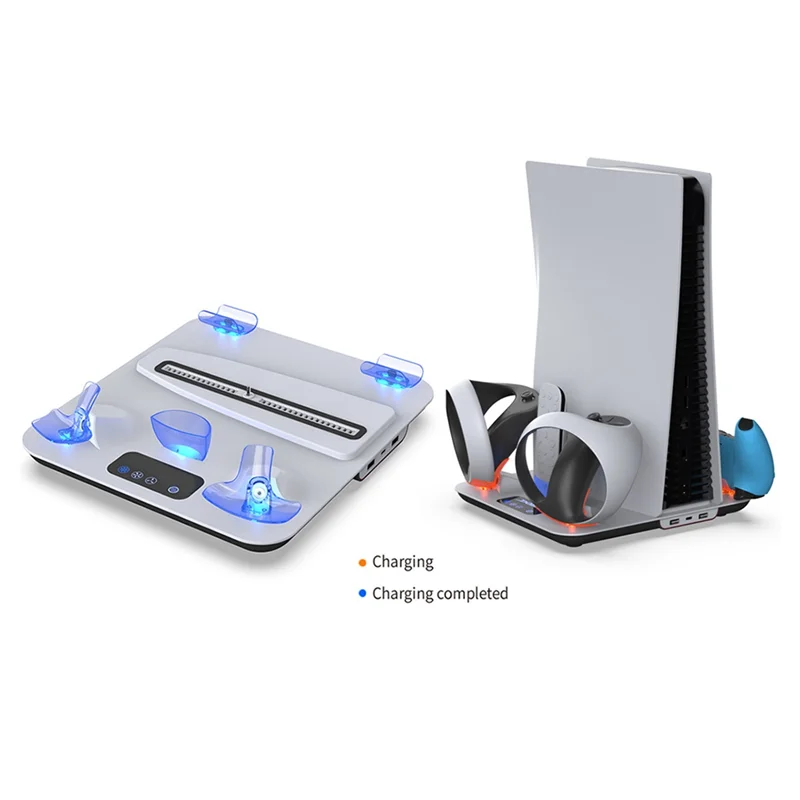 Professional For PSVR2 Storage Stand With Controller Holders, Headset Hanger, And Type-C Charging Cable For PSVR2/PS5 Accessorie
Professional For PSVR2 Storage Stand With Controller Holders, Headset Hanger, And Type-C Charging Cable For PSVR2/PS5 Accessorie
