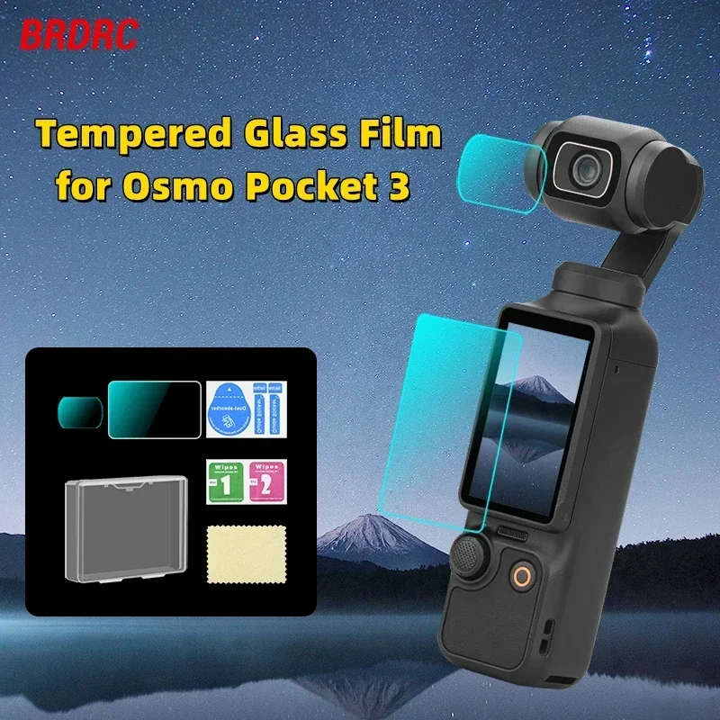 Screen Protector Tempered Glass for Osmo Pocket 3 Lens Protective Film Gimbal Cover for DJI Pocket 3 Accessories
Screen Protector Tempered Glass for Osmo Pocket 3 Lens Protective Film Gimbal Cover for DJI Pocket 3 Accessories