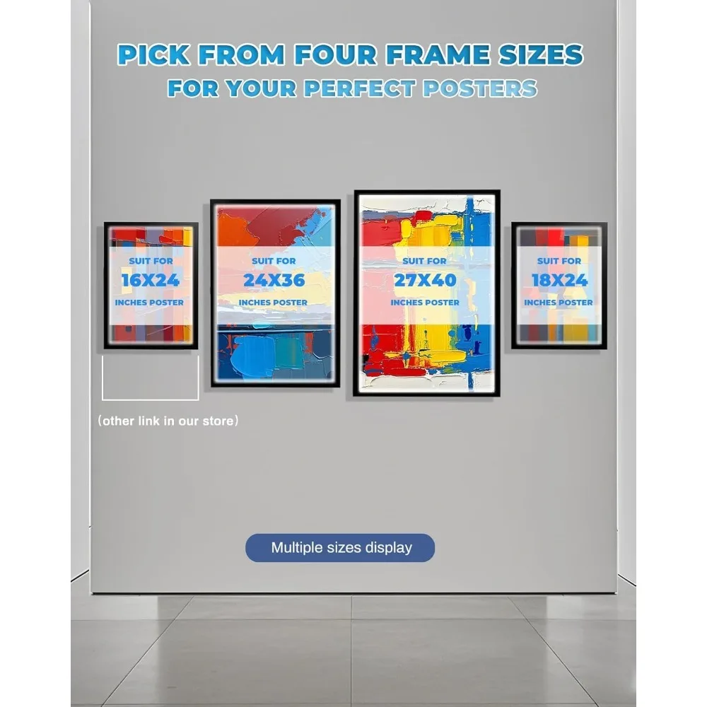 Световой короб Fumiture для кинопостеров 27x40 дюймов с LED-подсветкой, алюминиевый, настенный, магнитный дисплей
Световой короб Fumiture для кинопостеров 27x40 дюймов с LED-подсветкой, алюминиевый, настенный, магнитный дисплей