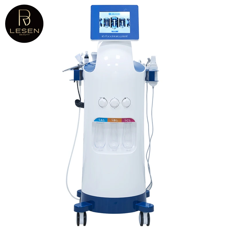 Approved 10 in 1 Hydra Dermabrasion Facial Machine Handheld Photon Rejuvenation SPA Spectrometer Hot Cold Spray With LED
Approved 10 in 1 Hydra Dermabrasion Facial Machine Handheld Photon Rejuvenation SPA Spectrometer Hot Cold Spray With LED