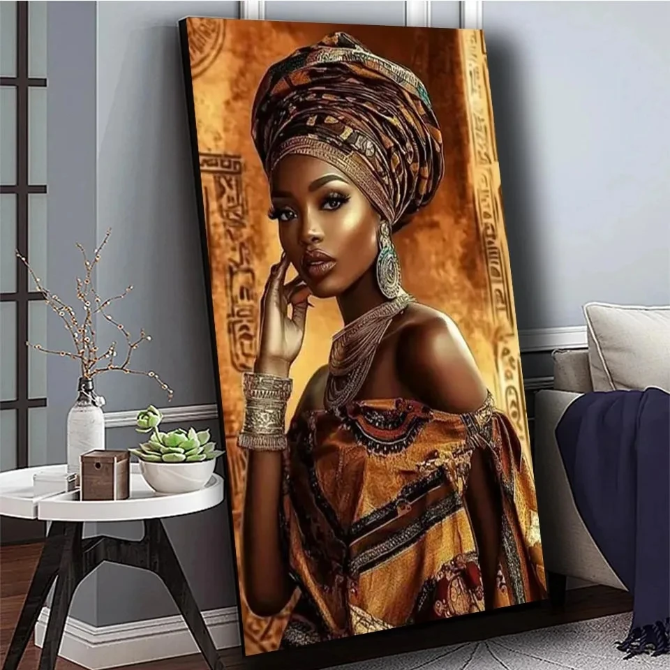Vibrant Black golden African Woman Diy Diamond Painting New Cross Stitch Kits Diamond Mosaic Animal For Living Room Decor
Vibrant Black golden African Woman Diy Diamond Painting New Cross Stitch Kits Diamond Mosaic Animal For Living Room Decor