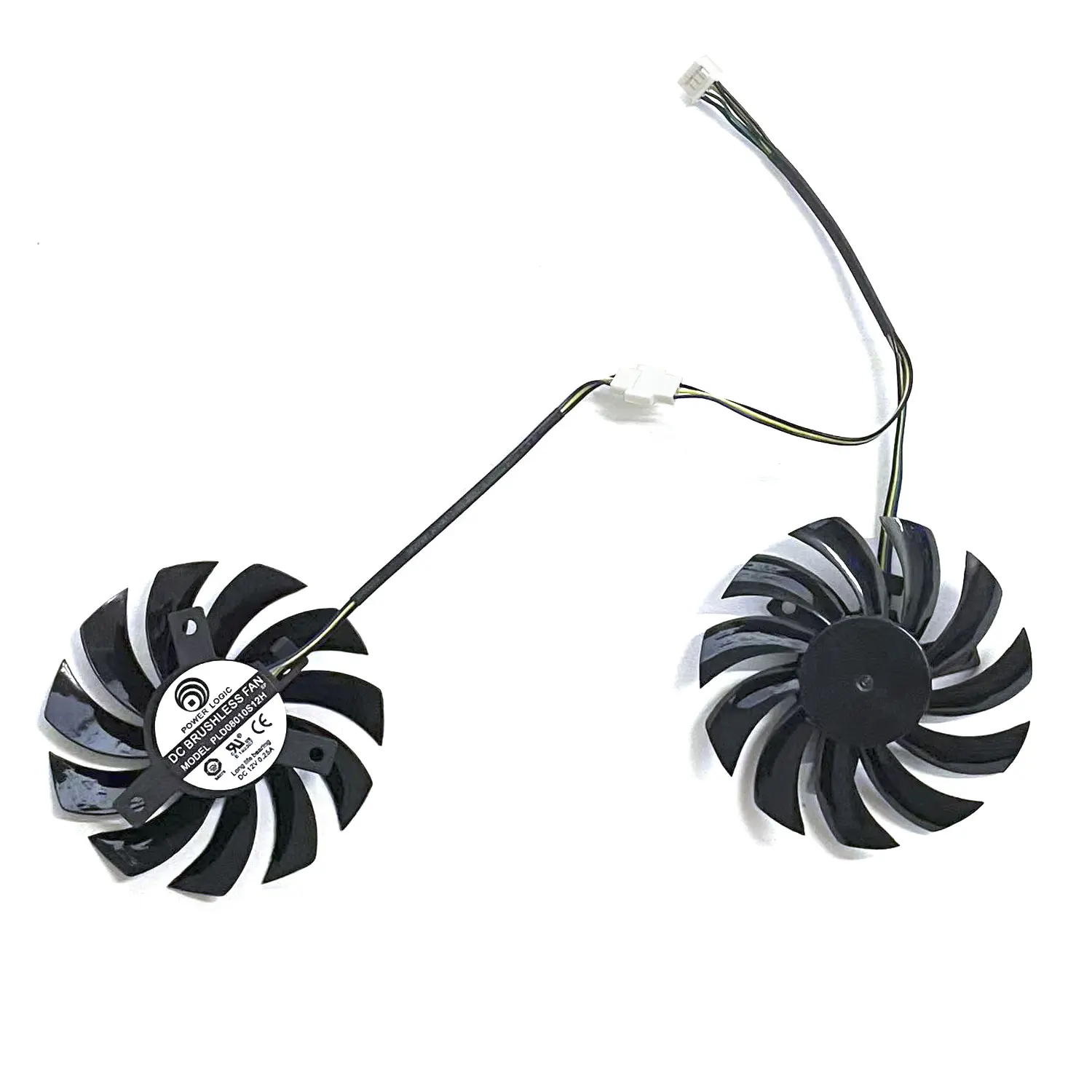 For Zotac GeForce GTX 1060 3GB AMP! graphics card cooling fan 75MM 4PIN DC 12V 0.35A PLD08010S12HH Brand New GPU Fan
For Zotac GeForce GTX 1060 3GB AMP! graphics card cooling fan 75MM 4PIN DC 12V 0.35A PLD08010S12HH Brand New GPU Fan