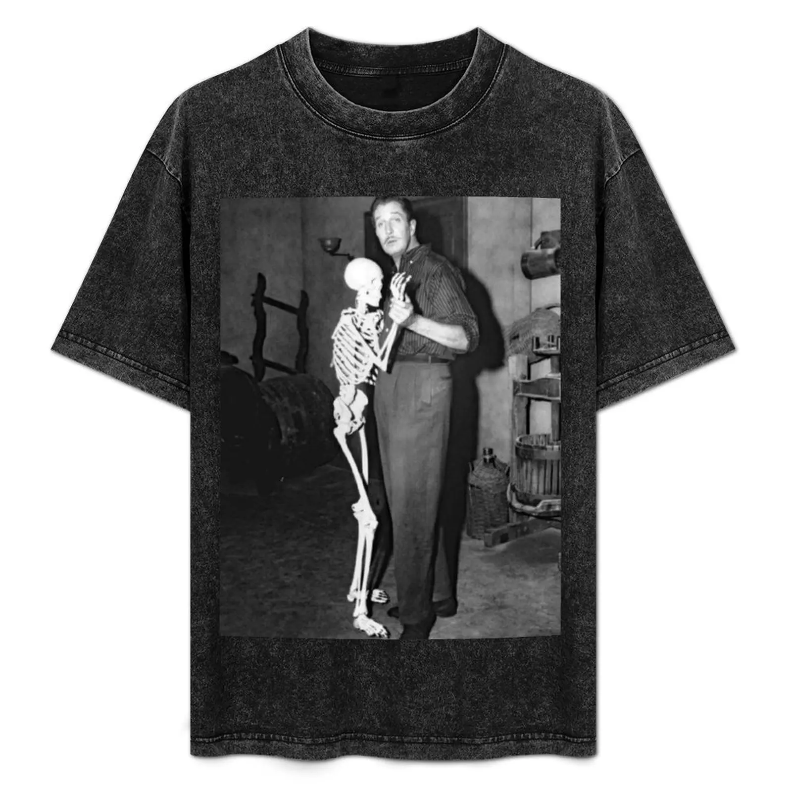Vincent Price T-Shirt Casual Light Summer Short Sleeve Top
Vincent Price T-Shirt Casual Light Summer Short Sleeve Top