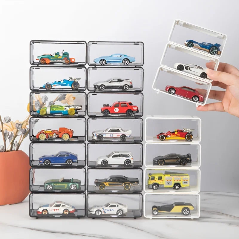 5/10PCS 1:64 Stackable Clear Display Case for Hot Wheels,8 Slots Display Case for Hot Wheels,Tomeca,Matchbox Cars Standing
5/10PCS 1:64 Stackable Clear Display Case for Hot Wheels,8 Slots Display Case for Hot Wheels,Tomeca,Matchbox Cars Standing