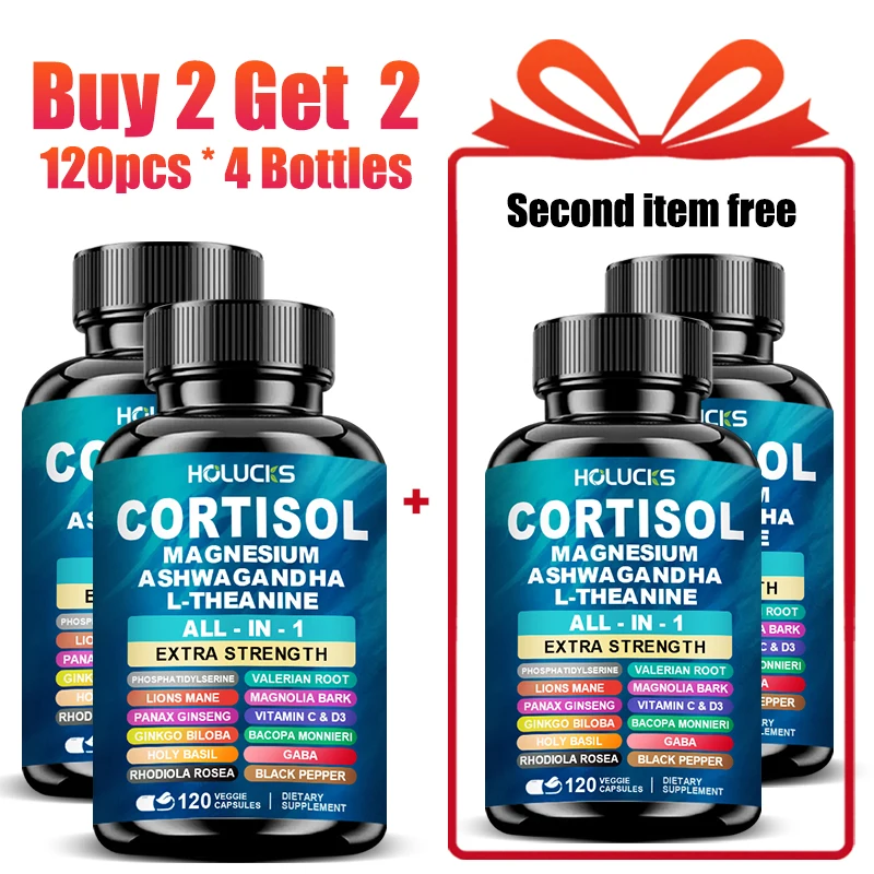 Премиальные капсулы для снижения кортизола с магнием, экстрактом львиной гривы и гинкго билоба для естественного снятия стресса, улучшения настроения и расслабления
Премиальные капсулы для снижения кортизола с магнием, экстрактом львиной гривы и гинкго билоба для естественного снятия стресса, улучшения настроения и расслабления