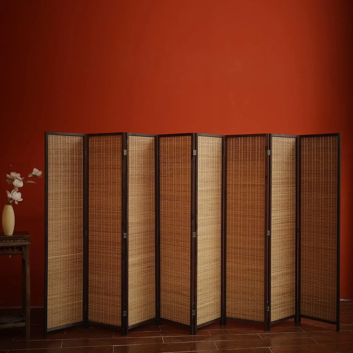 Bestseller8 Panel Bamboo Room Divider and Folding Panel Screen,Bamboo Panel Divider for Room Separation,Brown,67" H x 122.8" W
Bestseller8 Panel Bamboo Room Divider and Folding Panel Screen,Bamboo Panel Divider for Room Separation,Brown,67" H x 122.8" W
