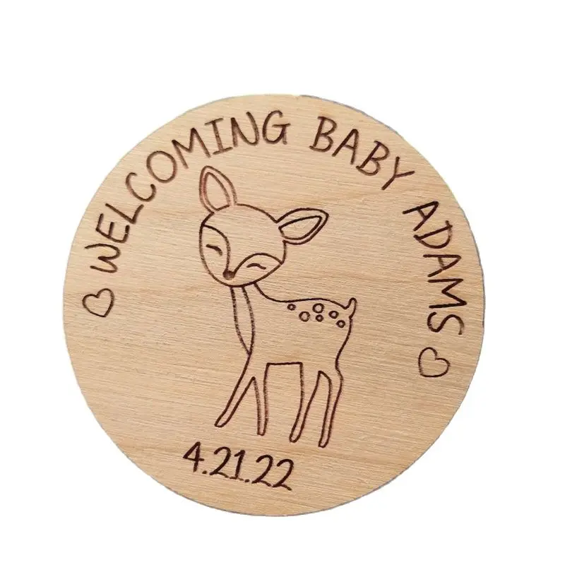 Custom Wooden Magnets | Baby Shower Gift | Personalized Refrigerator Decoration | Save The Date | Newborn Gifts | Party Favors
Custom Wooden Magnets | Baby Shower Gift | Personalized Refrigerator Decoration | Save The Date | Newborn Gifts | Party Favors