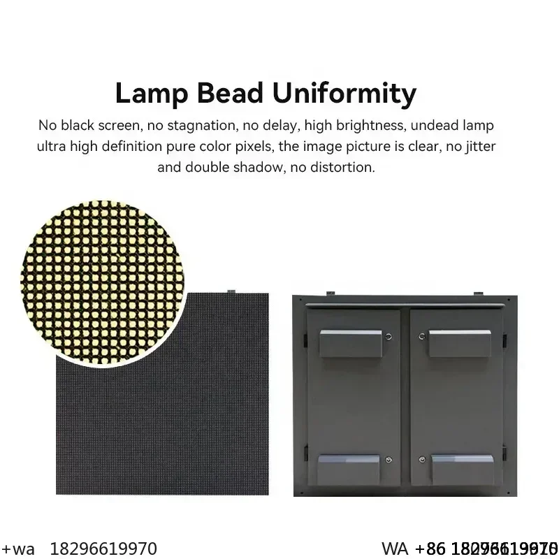 Ultra High Resolution LED Video Wall P4/P5 Outdoor Small Pitch Advertising Display
Ultra High Resolution LED Video Wall P4/P5 Outdoor Small Pitch Advertising Display