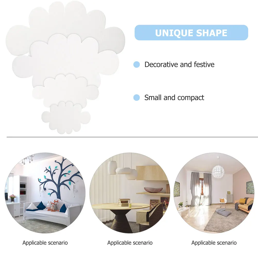 Felt Cloud Delicate Pendant for Home Diy Hanging Decor Party Xmas Tree DIY Hanging Crafts 3D Felt Clouds Ornament
Felt Cloud Delicate Pendant for Home Diy Hanging Decor Party Xmas Tree DIY Hanging Crafts 3D Felt Clouds Ornament