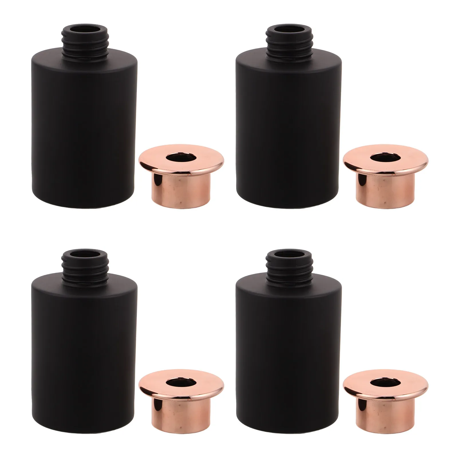 4Pcs Refillable Glass Diffuser Bottles Black Cap Empty Aromatherapy Oil Containers Essential Oil Bottle Replacement Home Decor
4Pcs Refillable Glass Diffuser Bottles Black Cap Empty Aromatherapy Oil Containers Essential Oil Bottle Replacement Home Decor