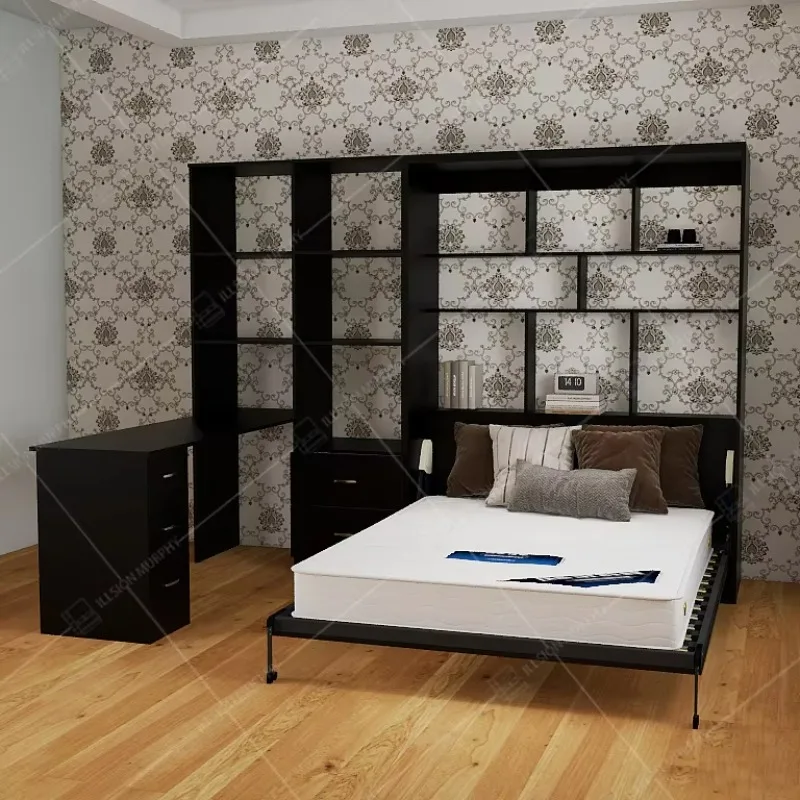 Modern Vertical Hidden Bed Foldable Wall Beds With Metal Frame And Wood Panel Style Murphy Wall Beds
Modern Vertical Hidden Bed Foldable Wall Beds With Metal Frame And Wood Panel Style Murphy Wall Beds