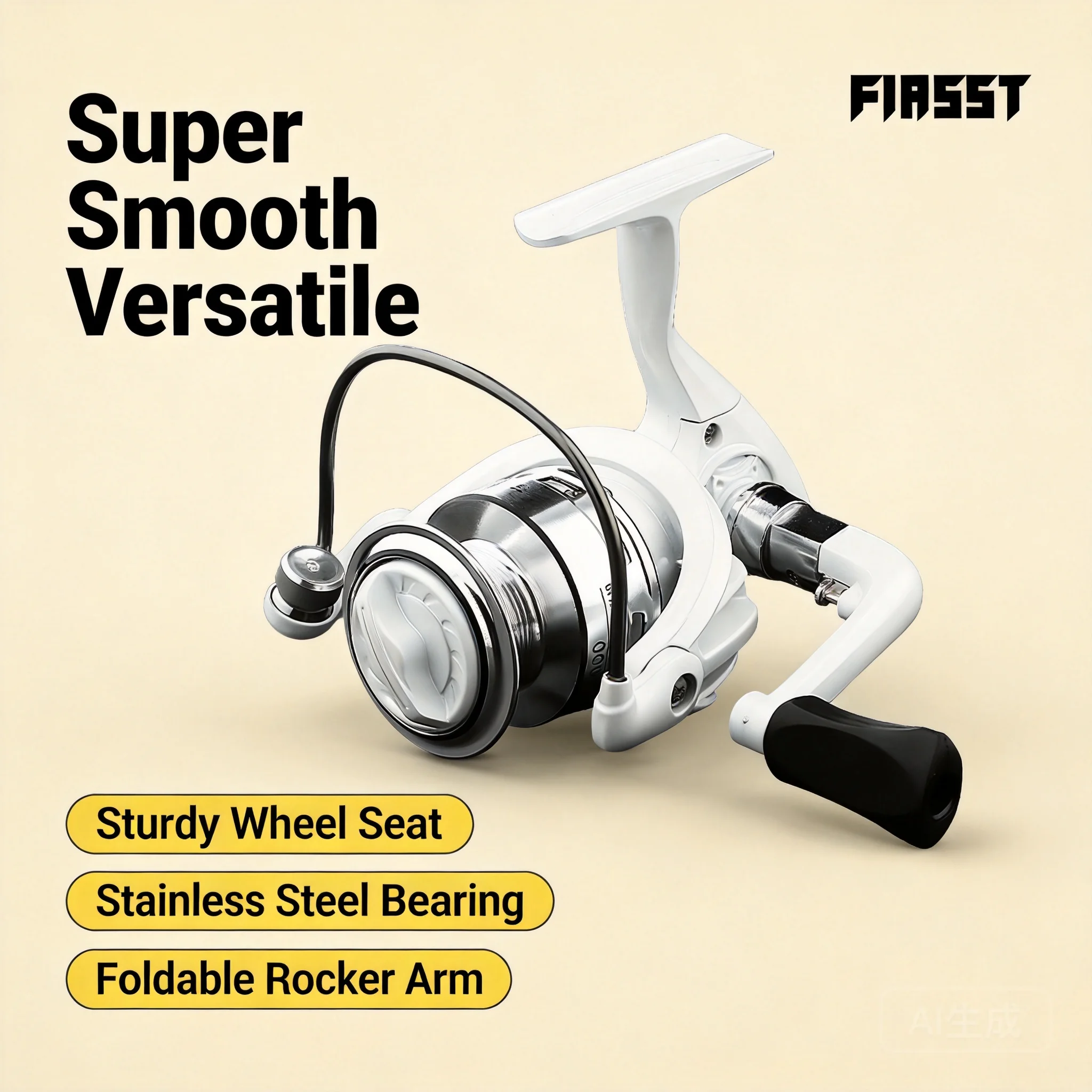 Long Cast Spinning Fishing Reel Full Metal Spool Stainless Steel Bearing Foldable Metal Rocker Arm 3000 Series For Lure Sea Rod
Long Cast Spinning Fishing Reel Full Metal Spool Stainless Steel Bearing Foldable Metal Rocker Arm 3000 Series For Lure Sea Rod