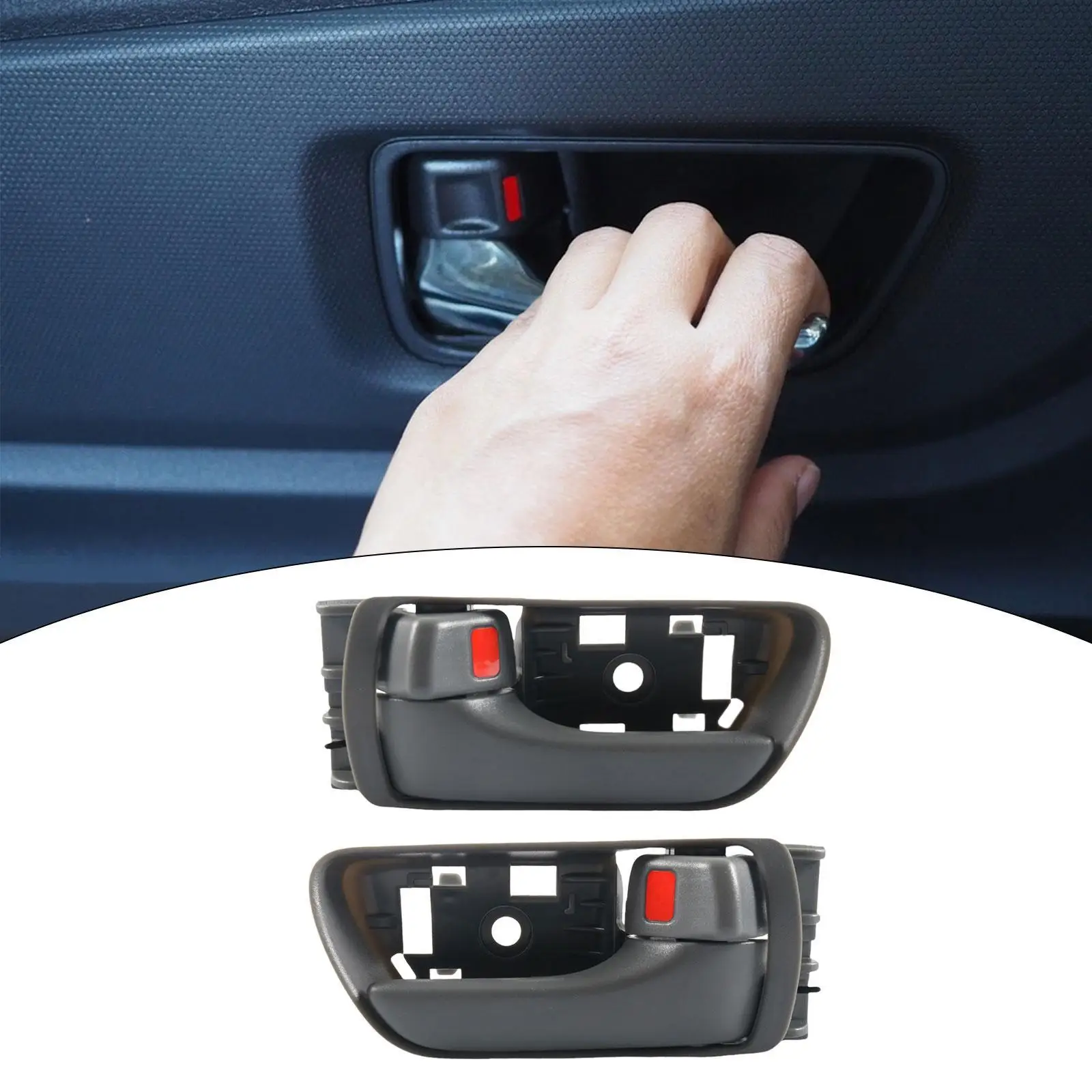 2x Interior Door Handles 69206-ae010 69205-ae020 Accessories Easy to Use Convenient Practical Inside Handles Left and Right
2x Interior Door Handles 69206-ae010 69205-ae020 Accessories Easy to Use Convenient Practical Inside Handles Left and Right