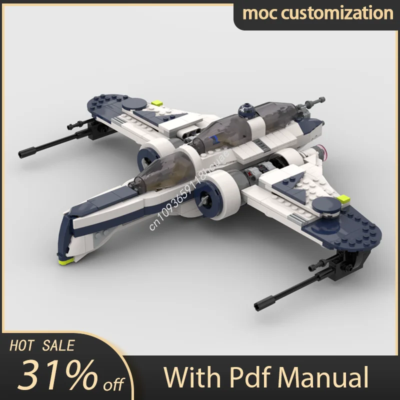 610 шт. Moc Star Battle "Wolfpack" ARC-170 Модель звездного истребителя Строительные блоки Кирпичи Diy Творческая сборка Развивающая игрушка в подарок
610 шт. Moc Star Battle "Wolfpack" ARC-170 Модель звездного истребителя Строительные блоки Кирпичи Diy Творческая сборка Развивающая игрушка в подарок