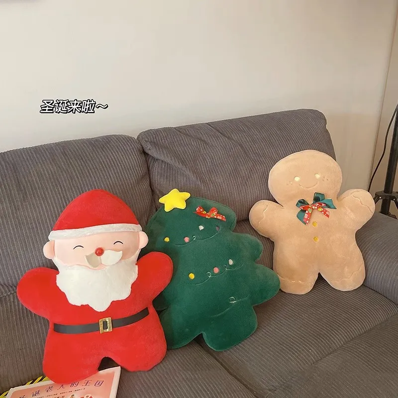 Christmas Decorations Bedroom Living Room Office Cute Santa Claus Gingerbread Man Soft Plush Cartoon Doll Gift Decorate Room
Christmas Decorations Bedroom Living Room Office Cute Santa Claus Gingerbread Man Soft Plush Cartoon Doll Gift Decorate Room