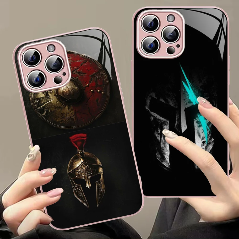 Spartan Phone Case For IPhone 14 13 12 Mini 11 Pro XS Max X XR 14 Plus Tempered Glass Cover
Spartan Phone Case For IPhone 14 13 12 Mini 11 Pro XS Max X XR 14 Plus Tempered Glass Cover