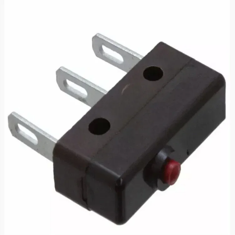 Микропереключатель 11SM601-H4, однополюсная цепь двойного заброса, 5 А при 250 В переменного тока
Микропереключатель 11SM601-H4, однополюсная цепь двойного заброса, 5 А при 250 В переменного тока