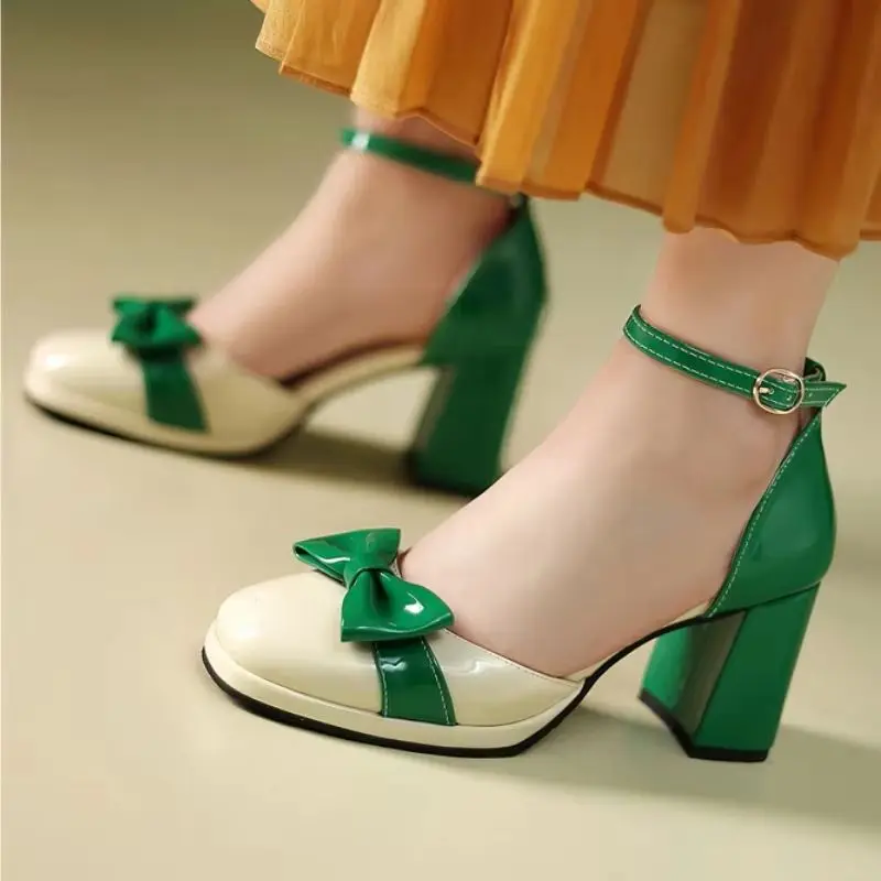 Women's High Heels D'Orsay Lolita Shoes Big Size 48 Fashion Round toe Elegant Heeled Wedding Dress Dance Shoes Girls 2026
Women's High Heels D'Orsay Lolita Shoes Big Size 48 Fashion Round toe Elegant Heeled Wedding Dress Dance Shoes Girls 2026