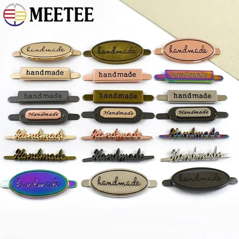 10-30Pcs Handmade Labels Metal Buckles Bags Tags Decorative Button Shoes Pin Buckle Clothing Brooche Accessories for Handbags
10-30Pcs Handmade Labels Metal Buckles Bags Tags Decorative Button Shoes Pin Buckle Clothing Brooche Accessories for Handbags