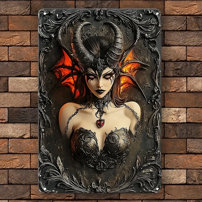 Retro-Chic, Dark Witch Vintage Aluminum Wall Sign, Square Metal Decor for Home, Bar, Cafe & Garage, Decorative Wall Poster
Retro-Chic, Dark Witch Vintage Aluminum Wall Sign, Square Metal Decor for Home, Bar, Cafe & Garage, Decorative Wall Poster