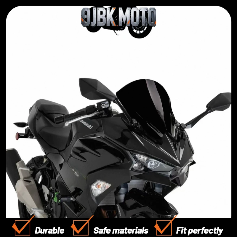 For Kawasaki NINJA500 Competition Model Windshield Modification Windscreen Windshield Fairing Screen Wind Deflector Accessories
For Kawasaki NINJA500 Competition Model Windshield Modification Windscreen Windshield Fairing Screen Wind Deflector Accessories
