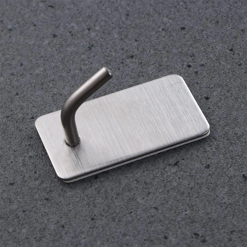 Bathroom Stainless Steel Wall Mounted Self Adhesive Toliet Towel Hanger Storage Rack Wall Hook Key Holder
Bathroom Stainless Steel Wall Mounted Self Adhesive Toliet Towel Hanger Storage Rack Wall Hook Key Holder