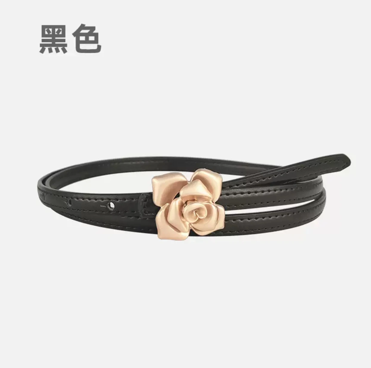 105*1 cm luxurious genuine leather women's thin belt women's flower corset high-end sense cowhide all-purpose belt
105*1 cm luxurious genuine leather women's thin belt women's flower corset high-end sense cowhide all-purpose belt