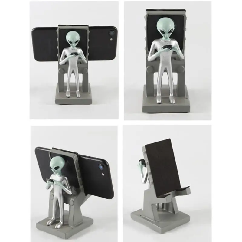 652F Creative Alien- Stand Phone Holder Tablet Holder Support Desktop Decoration Ornament
652F Creative Alien- Stand Phone Holder Tablet Holder Support Desktop Decoration Ornament