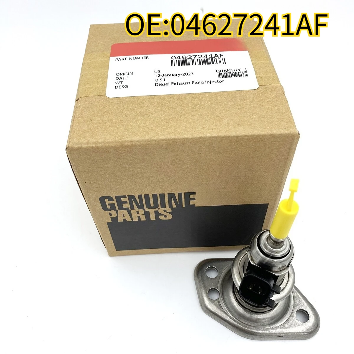 For 04627241AF DEF Fluid Injector Diesel Exhaust for Cummins Dodge 2500 3500 6.7L
For 04627241AF DEF Fluid Injector Diesel Exhaust for Cummins Dodge 2500 3500 6.7L