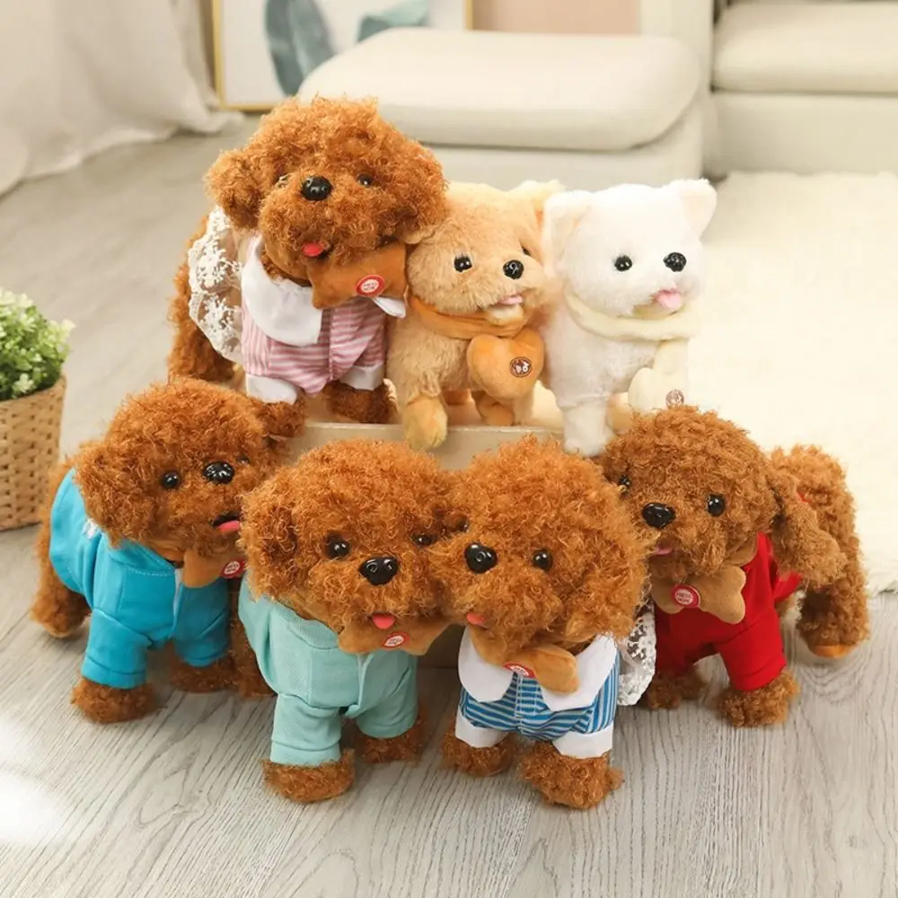 New Plush Robot Puppy Walking Barking Simulated Puppy Tail Wagging Interactive Walking Dog Toy Chilren
New Plush Robot Puppy Walking Barking Simulated Puppy Tail Wagging Interactive Walking Dog Toy Chilren