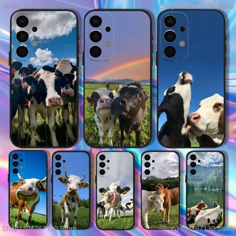 Lovely Cute Cow Cows OX Phone Case For Samsung S25,S24,S21,S22,S23,S30,Ultra,S20,Plus,Fe,Lite,5G Black Cover
Lovely Cute Cow Cows OX Phone Case For Samsung S25,S24,S21,S22,S23,S30,Ultra,S20,Plus,Fe,Lite,5G Black Cover