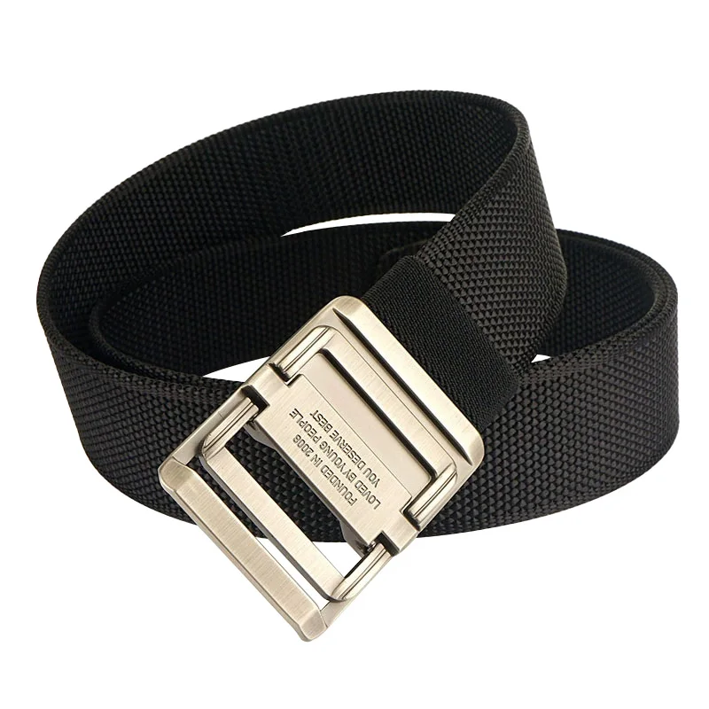 New Men's Belt, Alloy Double Loop Buckle Design Canvas Belt, Casual Youth Men's and Women's Jeans Decorative Belt
New Men's Belt, Alloy Double Loop Buckle Design Canvas Belt, Casual Youth Men's and Women's Jeans Decorative Belt