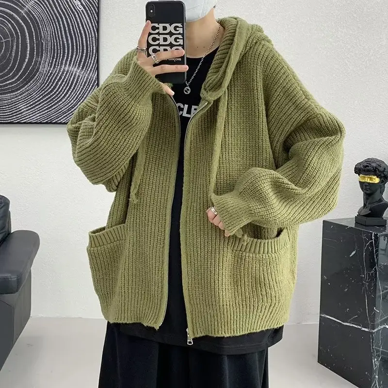 Ropa De Hombre 2023 Hooded Sweater Coat Men Fashion Clothing Knitted Cardigan Men Casual Coats Lightweight Streetwear
Ropa De Hombre 2023 Hooded Sweater Coat Men Fashion Clothing Knitted Cardigan Men Casual Coats Lightweight Streetwear