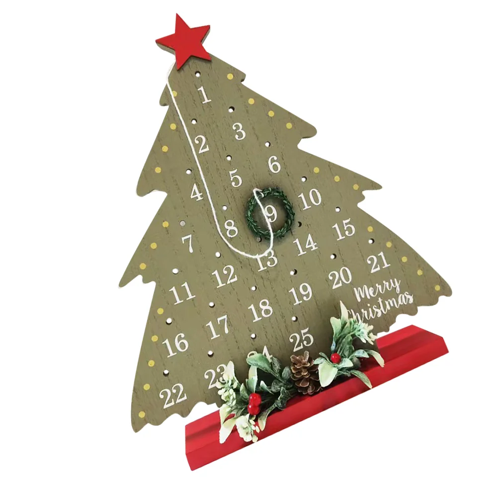 Desktop Home Decor Christmas Decorations Advent Calendar Wooden Cane Candy Countdown Tree
Desktop Home Decor Christmas Decorations Advent Calendar Wooden Cane Candy Countdown Tree
