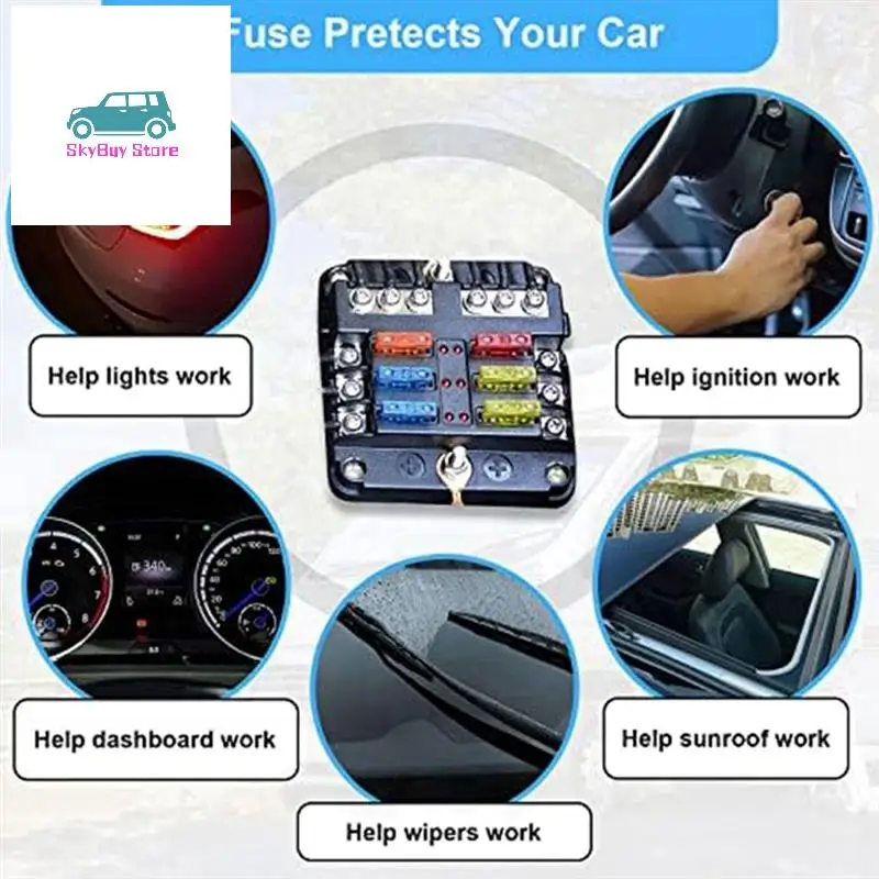 300 Pieces Of Car Fuse Combination Kit, Mini Chip Car Fuses Standard Car Fuses Micro-Fuses For Cars
300 Pieces Of Car Fuse Combination Kit, Mini Chip Car Fuses Standard Car Fuses Micro-Fuses For Cars