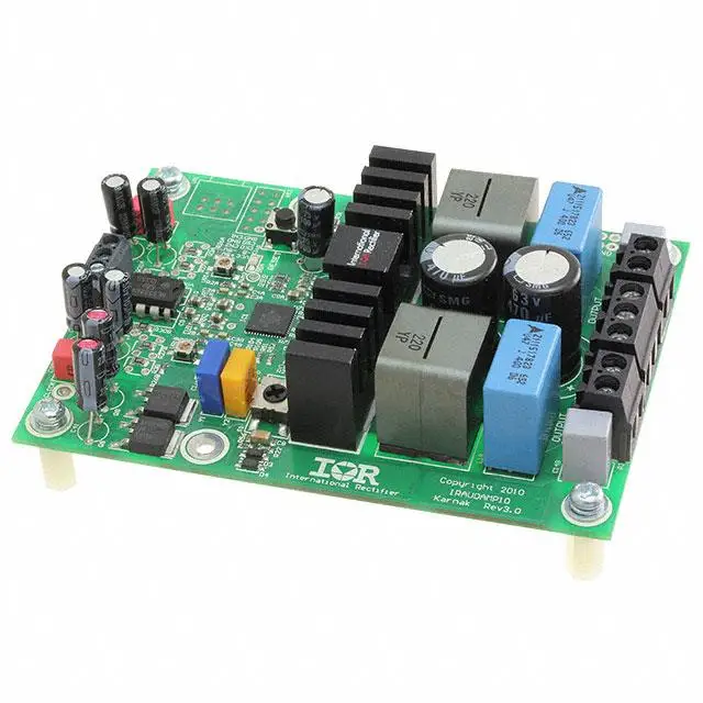 New IRAUDAMP10 BOARD EVAL FOR IRS2052M
New IRAUDAMP10 BOARD EVAL FOR IRS2052M