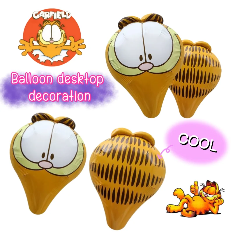 New Garfield balloon creative personality birthday party decoration props cartoon cute shape aluminum balloon desktop ornaments
New Garfield balloon creative personality birthday party decoration props cartoon cute shape aluminum balloon desktop ornaments