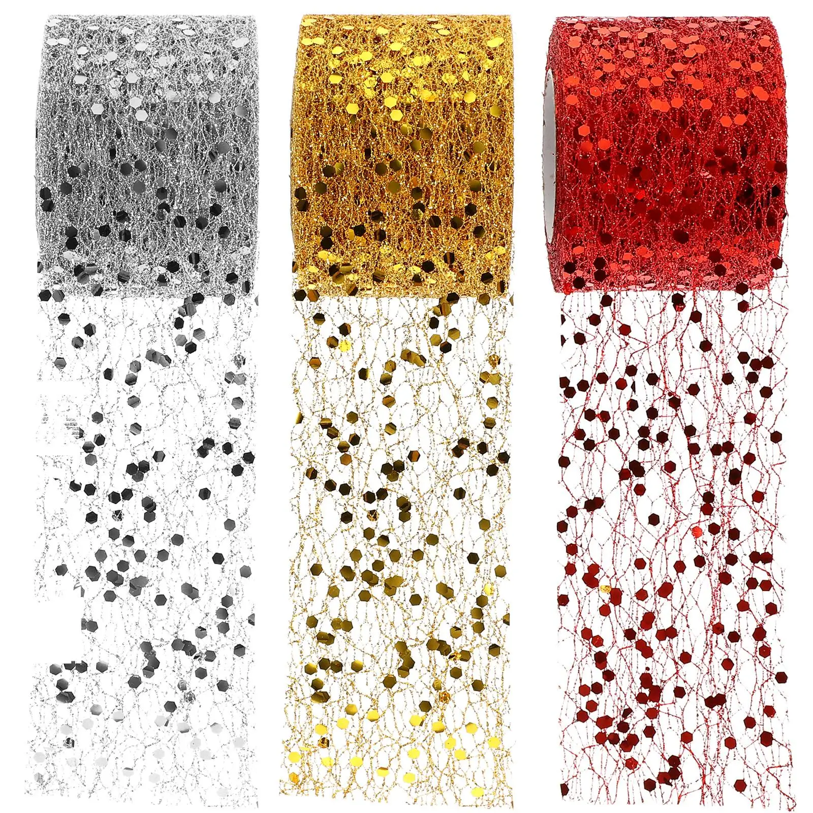 Supple Tulle Fabric Roll 3 Rolls Home Gift Women Polyester H crafted Decorative Ribbon Chic Mesh DIY Craft Long
Supple Tulle Fabric Roll 3 Rolls Home Gift Women Polyester H crafted Decorative Ribbon Chic Mesh DIY Craft Long