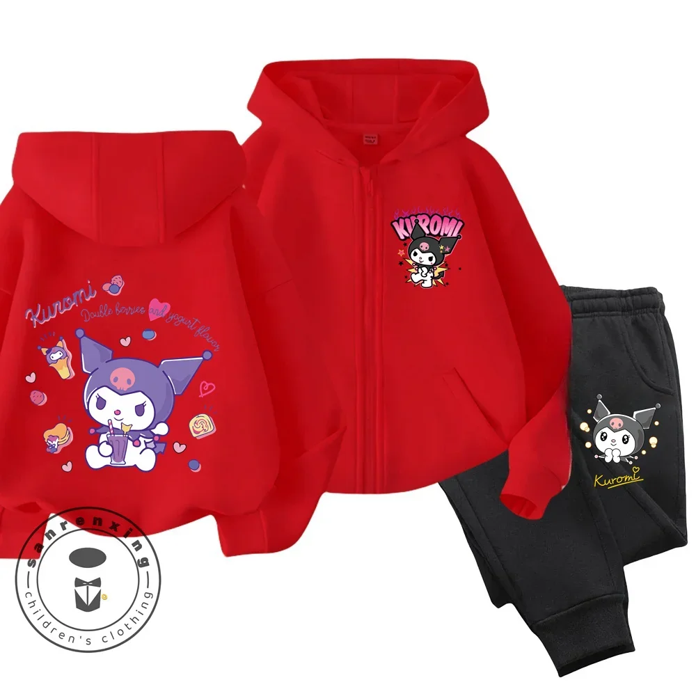 Комплект толстовок Kuromi на молнии для девочек, толстовка Cinnamoroll, осенне-зимние пуловеры в стиле Харадзюку с длинными рукавами, повседневная серия Stich
Комплект толстовок Kuromi на молнии для девочек, толстовка Cinnamoroll, осенне-зимние пуловеры в стиле Харадзюку с длинными рукавами, повседневная серия Stich