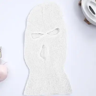 Warm 3-Hole Ski Mask Knitted Full Face Cover for Cold Weather Outdoor Sports Face Protection for Skiing Cycling Climbing
Warm 3-Hole Ski Mask Knitted Full Face Cover for Cold Weather Outdoor Sports Face Protection for Skiing Cycling Climbing