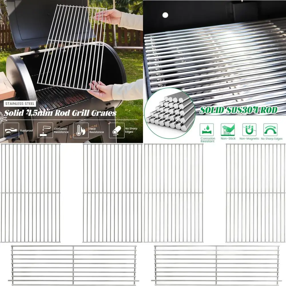 Stainless Steel Upper Grilling Grid for Pit Boss Lexington 500/540 Wood Pellet Smoker - Replacement Accessory
Stainless Steel Upper Grilling Grid for Pit Boss Lexington 500/540 Wood Pellet Smoker - Replacement Accessory