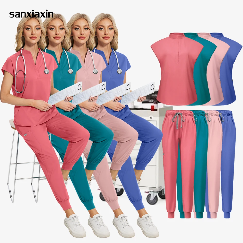 Wholesale High-end Clinical Work Clothes Doctor Nurse Scrub Set Medical Surgical Uniforms Women Nursing Accessories Lab Workwear
Wholesale High-end Clinical Work Clothes Doctor Nurse Scrub Set Medical Surgical Uniforms Women Nursing Accessories Lab Workwear